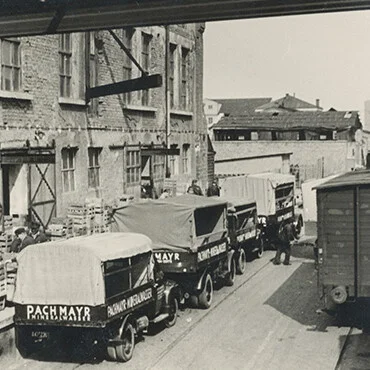Neues Getränkelager 1934 in der Dachauer Straße| Pachmayr